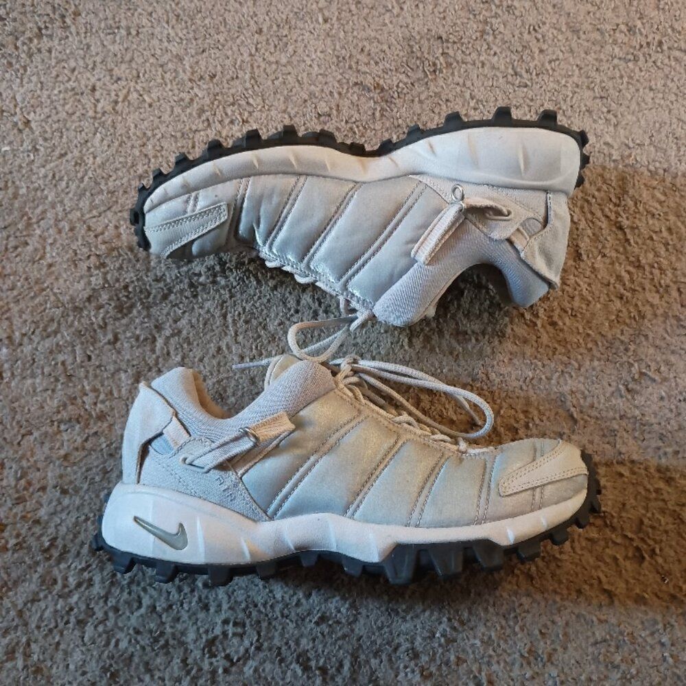 VTG 2002 Nike ACG Air Spindrift Shoes-Hiking Trail Running Gray Women’s Sz 9.5